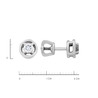 Серьги из золота 585 пробы с бриллиантами