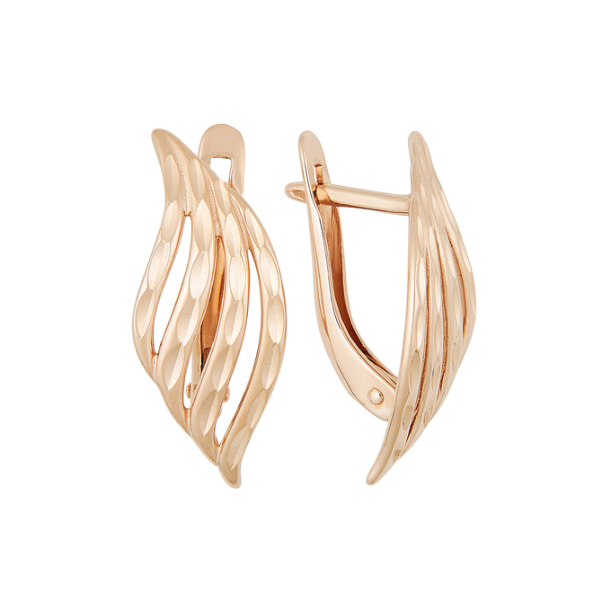 Серьги из золота 585 пробы