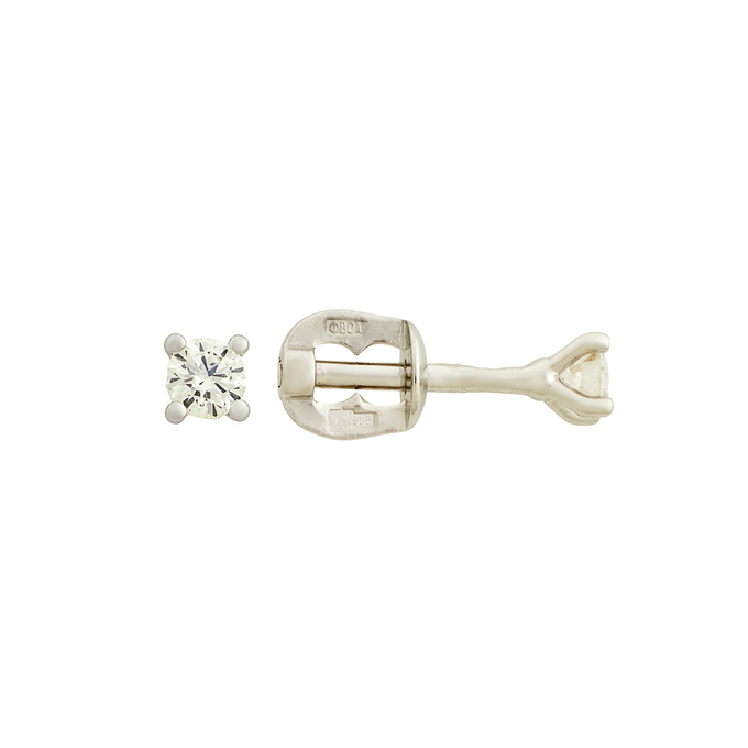 Серьги из золота 585 пробы с бриллиантами, Л 5406 3773 за 33600