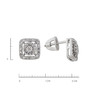 Серьги из золота 585 пробы с бриллиантами