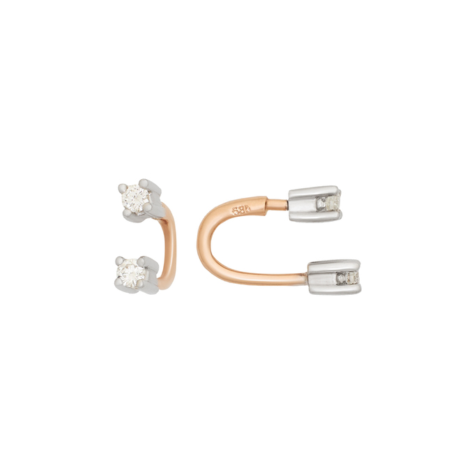 Серьги из золота 585 пробы c Бриллиант, К 0000 5110 за 55000