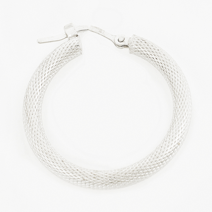 Серьги из белого золота 585 пробы