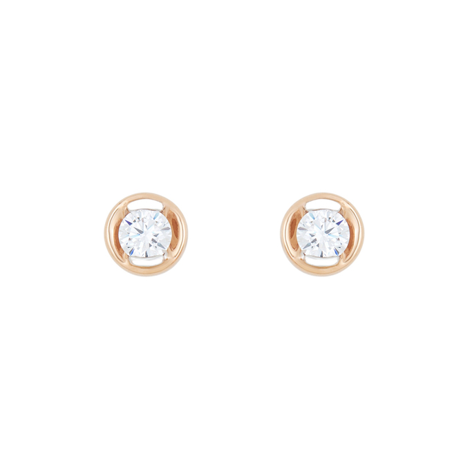 Серьги из золота 585 пробы c фианитами, К 0000 3008 за 18100
