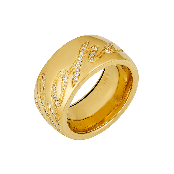 Кольцо из золота 750 пробы c бриллиантами, Л 2812 1013 за 300000