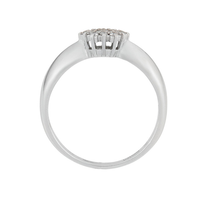 Кольцо из золота 585 пробы c бриллиантами, Л 7303 7125 за 45500