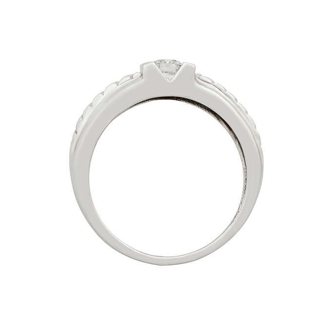 Кольцо из золота 585 пробы c бриллиантом, Л 2010 5755 за 88200