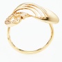 Кольцо из комбинированного золота 585 пробы c фианитами Л25024289 фото 3