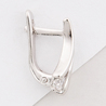 Серьги из золота 585 пробы c фианитами
