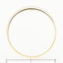 Кольцо из комбинированного золота 585 пробы c 1 бриллиантом Л75009982 фото 4