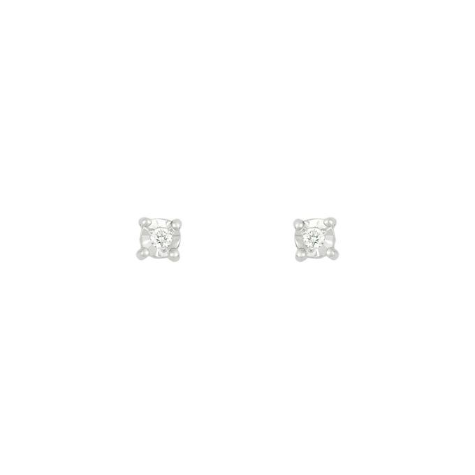 Серьги из золота 585 пробы с бриллиантами
