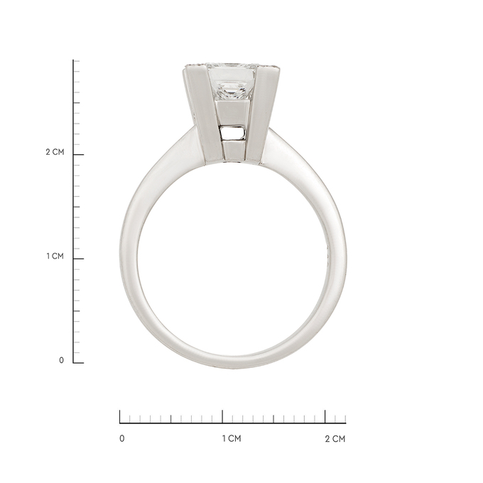 Кольцо из золота 750 пробы c бриллиантами, Л 2811 5130 за 590000