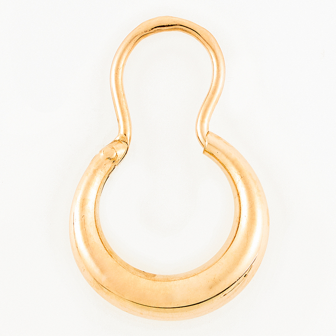 Серьги из красного золота 585 пробы