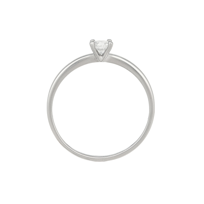 Кольцо из золота 585 пробы c бриллиантом, Л 5208 0753 за 47920