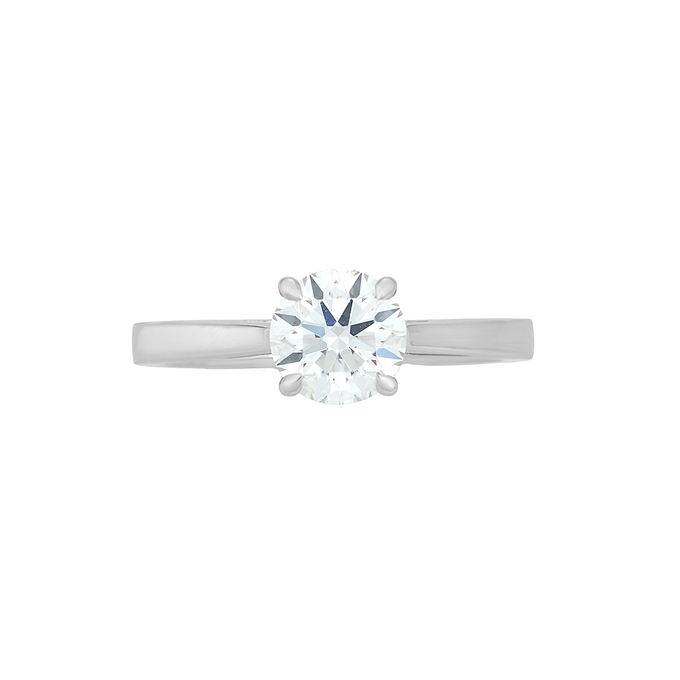 Кольцо из золота 585 пробы c бриллиантом, Л 2811 5662 за 141200