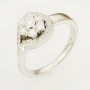 Кольцо из белого золота 585 пробы c 33 бриллиантами Л45048670 фото 1