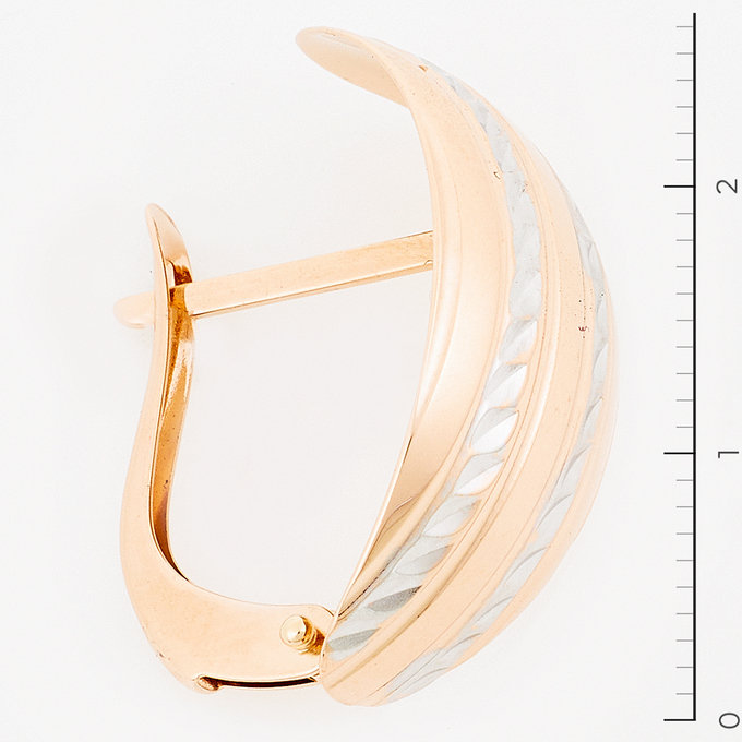 Серьги из золота 585 пробы