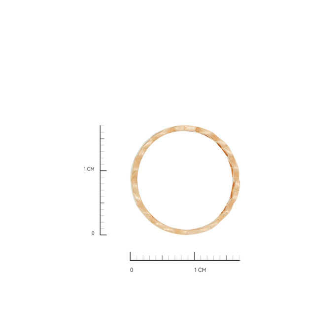 Кольцо из золота 585 пробы c бриллиантами, Л 5207 9713 за 14320
