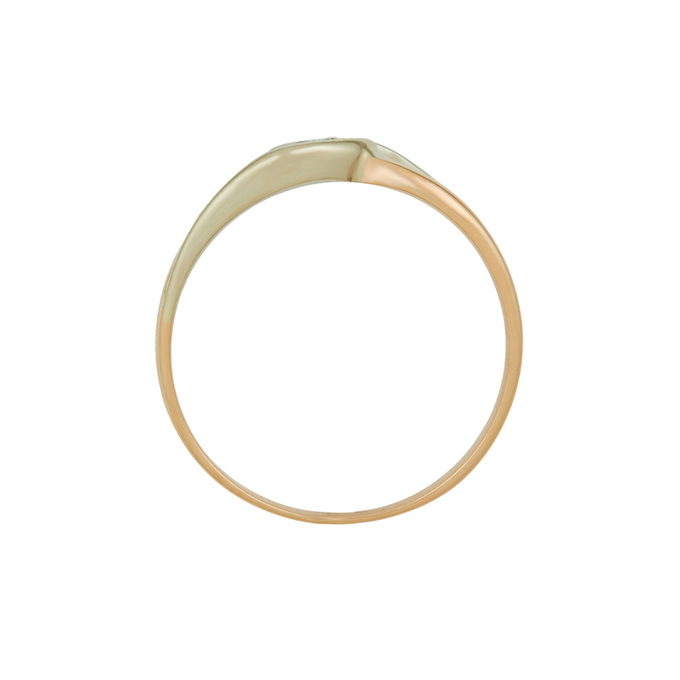 Кольцо из золота 585 пробы c бриллиантом, Л 1811 7244 за 22000