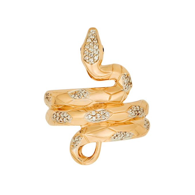 Кольцо из золота 585 пробы c фианитами, Л 1910 8095 за 39900