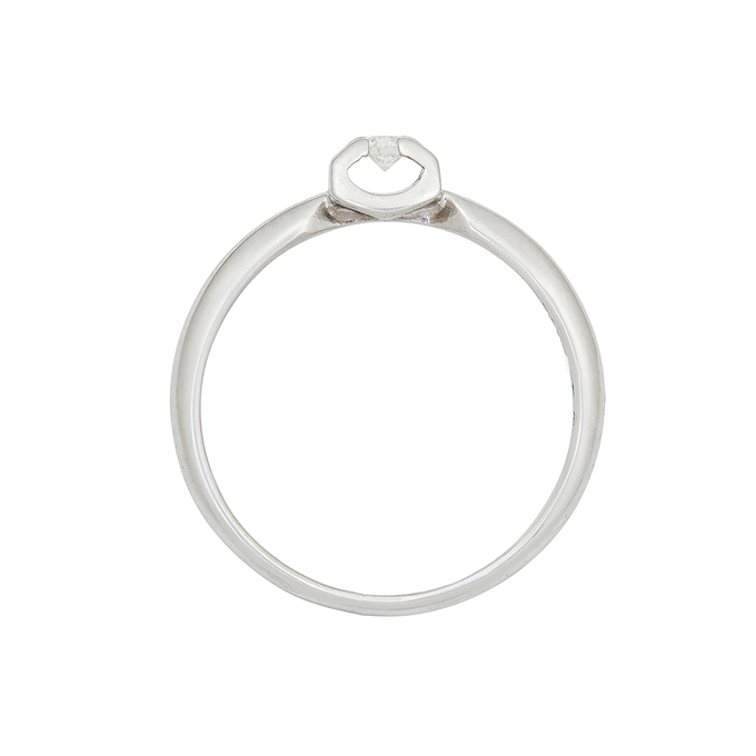 Кольцо из золота 585 пробы c бриллиантом, Л 6002 0854 за 24720