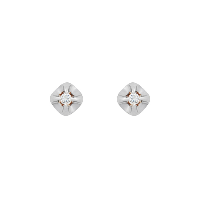 Серьги из золота 585 пробы c бриллиантами, К 0000 3578 за 15800