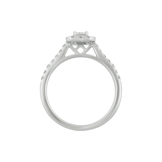 Кольцо из золота 585 пробы c бриллиантами, Л 7502 8592 за 44000