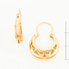 Серьги из красного золота 585 пробы