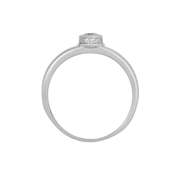 Кольцо из золота 585 пробы c бриллиантами, Л 2811 7943 за 49600