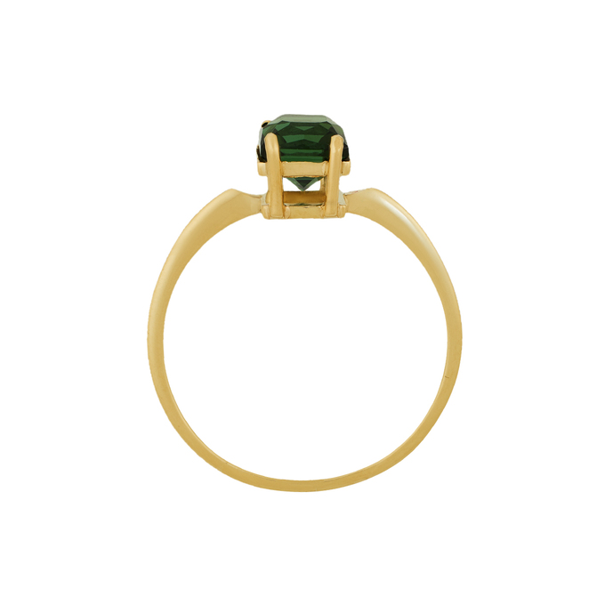 Кольцо из золота 750 пробы c турмалином, Л 3014 8015 за 55000