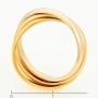Кольцо из комбинированного золота 585 пробы Л41061344 фото 3