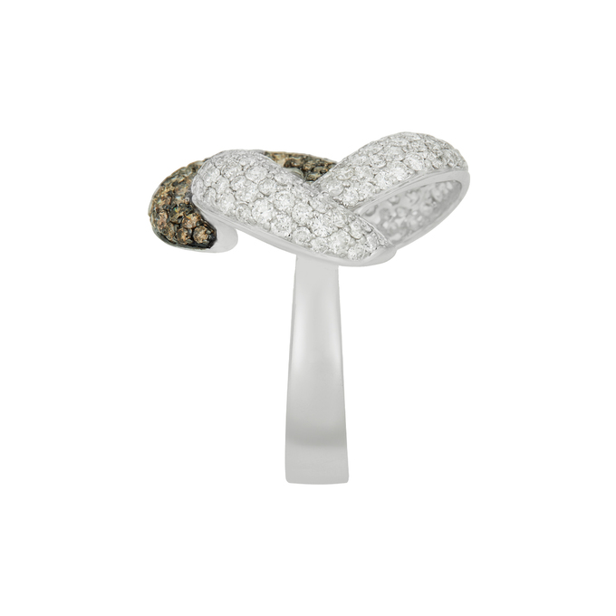 Кольцо из золота 750 пробы c бриллиантами, Л 4710 5655 за 290000