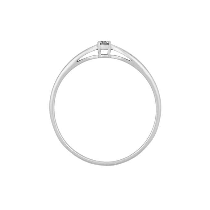 Кольцо из золота 585 пробы c бриллиантом, Л 3706 6402 за 10150