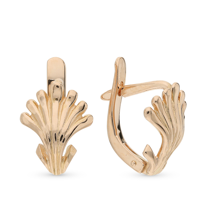 Серьги из золота 583 пробы