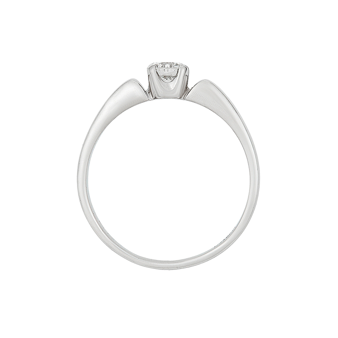 Кольцо из золота 585 пробы c бриллиантом, Л 2316 6513 за 63520