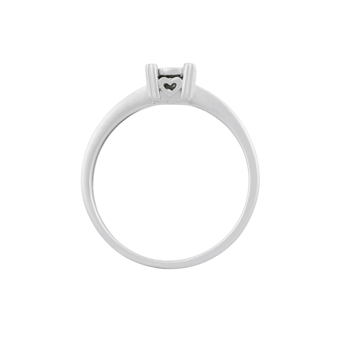 Кольцо из золота 585 пробы c бриллиантом