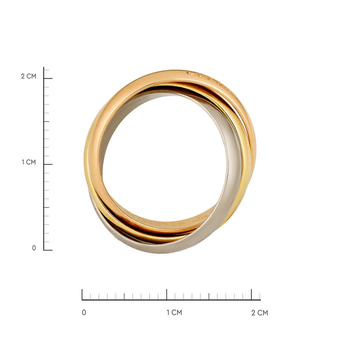 Кольцо Cartier Trinity, Л 2812 2864 за 130000