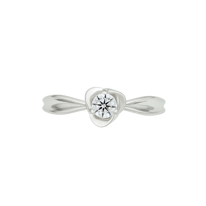 Кольцо из золота 585 пробы c бриллиантом, Л 5104 1317 за 49840