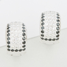 Серьги из золота 585 пробы c фианитами
