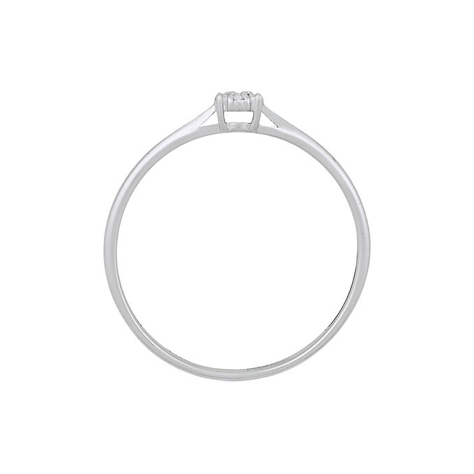 Кольцо из золота 585 пробы c бриллиантами