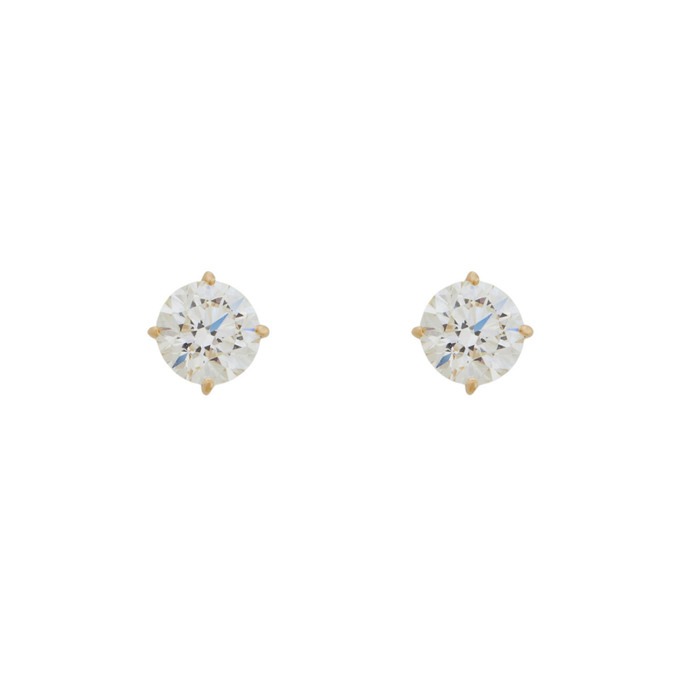 Серьги из золота 585 пробы с бриллиантами, Ц О007 4780 за 230000