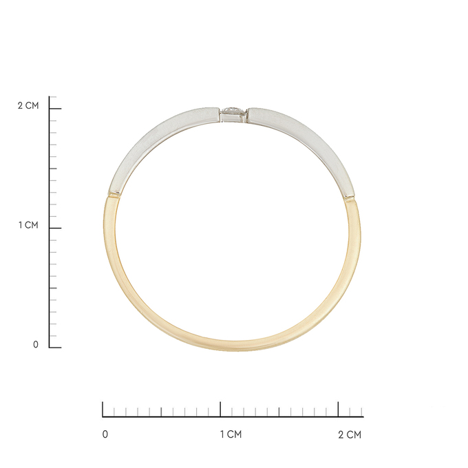 Кольцо из золота 585 пробы c бриллиантом, Л 0616 8206 за 52560