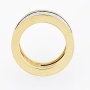 Кольцо из комбинированного золота 750 пробы c 80 бриллиантами Л54040575 фото 3
