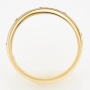 Кольцо из комбинированного золота 585 пробы c 9 бриллиантами Л66010849 фото 3
