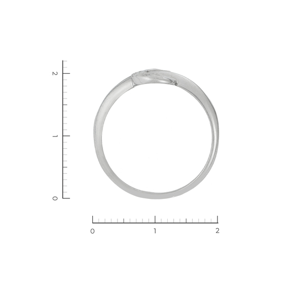 Кольцо из белого золота 585 пробы, Л47079976 за 15000