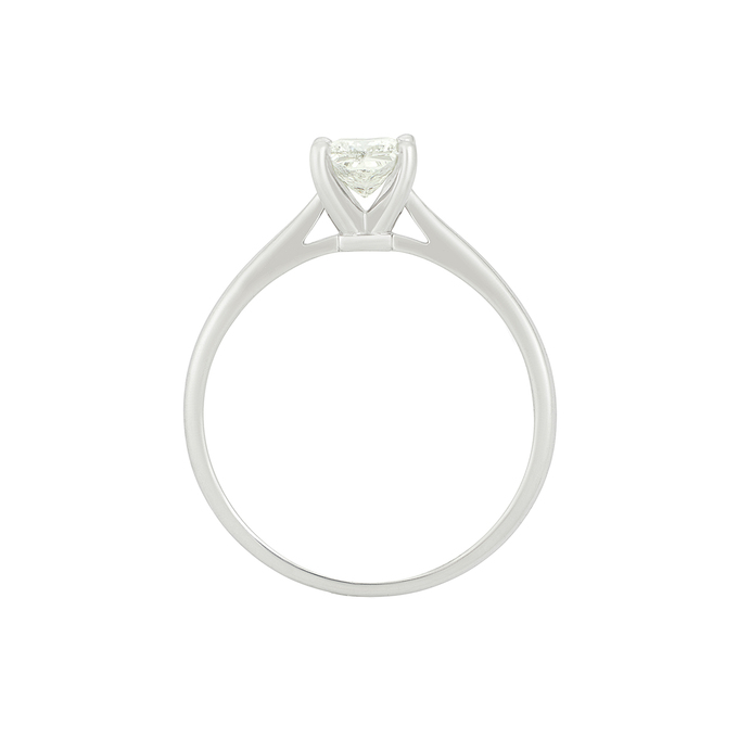 Кольцо из золота 585 пробы c бриллиантом, Л 0515 0916 за 120000