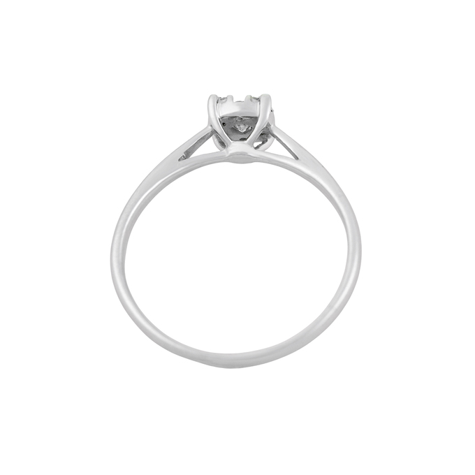 Кольцо из золота 585 пробы c бриллиантами, Л 2011 0290 за 25520