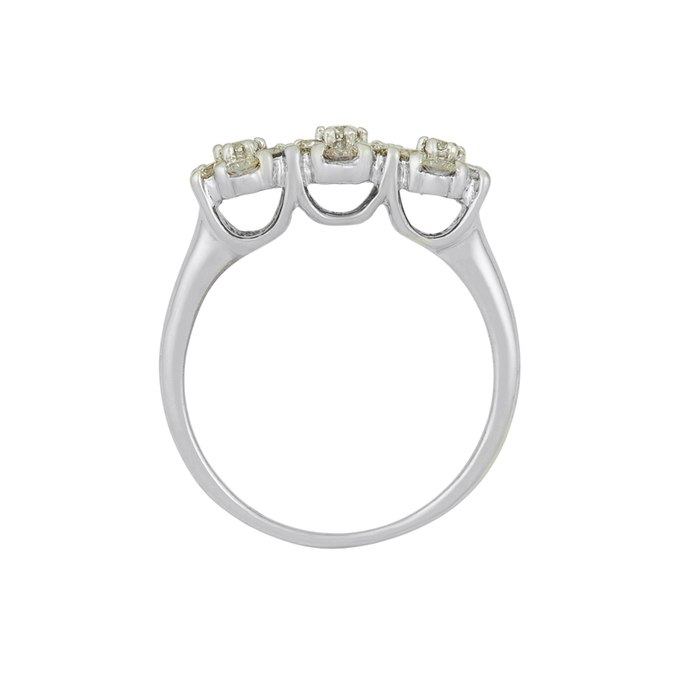 Кольцо из золота 585 пробы c бриллиантами, Л 3706 6182 за 53105