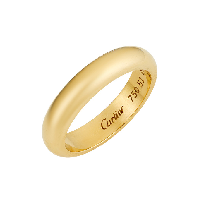 Кольцо Cartier 1895 Wedding band, Л 2813 0336 за 85000