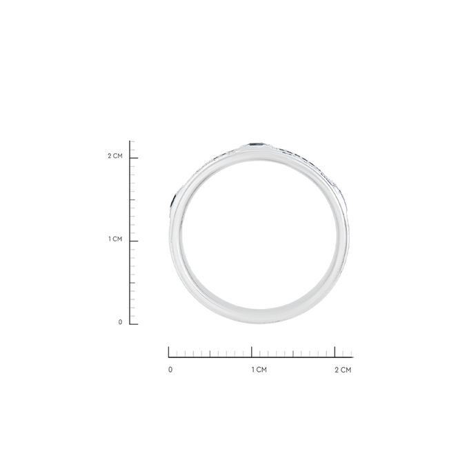 Кольцо из золота 585 пробы c бриллиантами, Л 3507 0017 за 87200