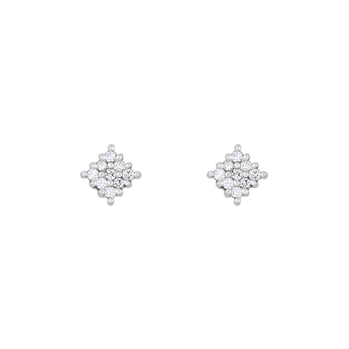 Серьги из золота 585 пробы c бриллиантами, К 0000 3838 за 27800